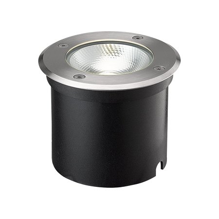 EUROFASE Outdoor Transitional LED Inground, 1-Light, 473 Lumens, Frost Pc/Stainless Steel 32189-018